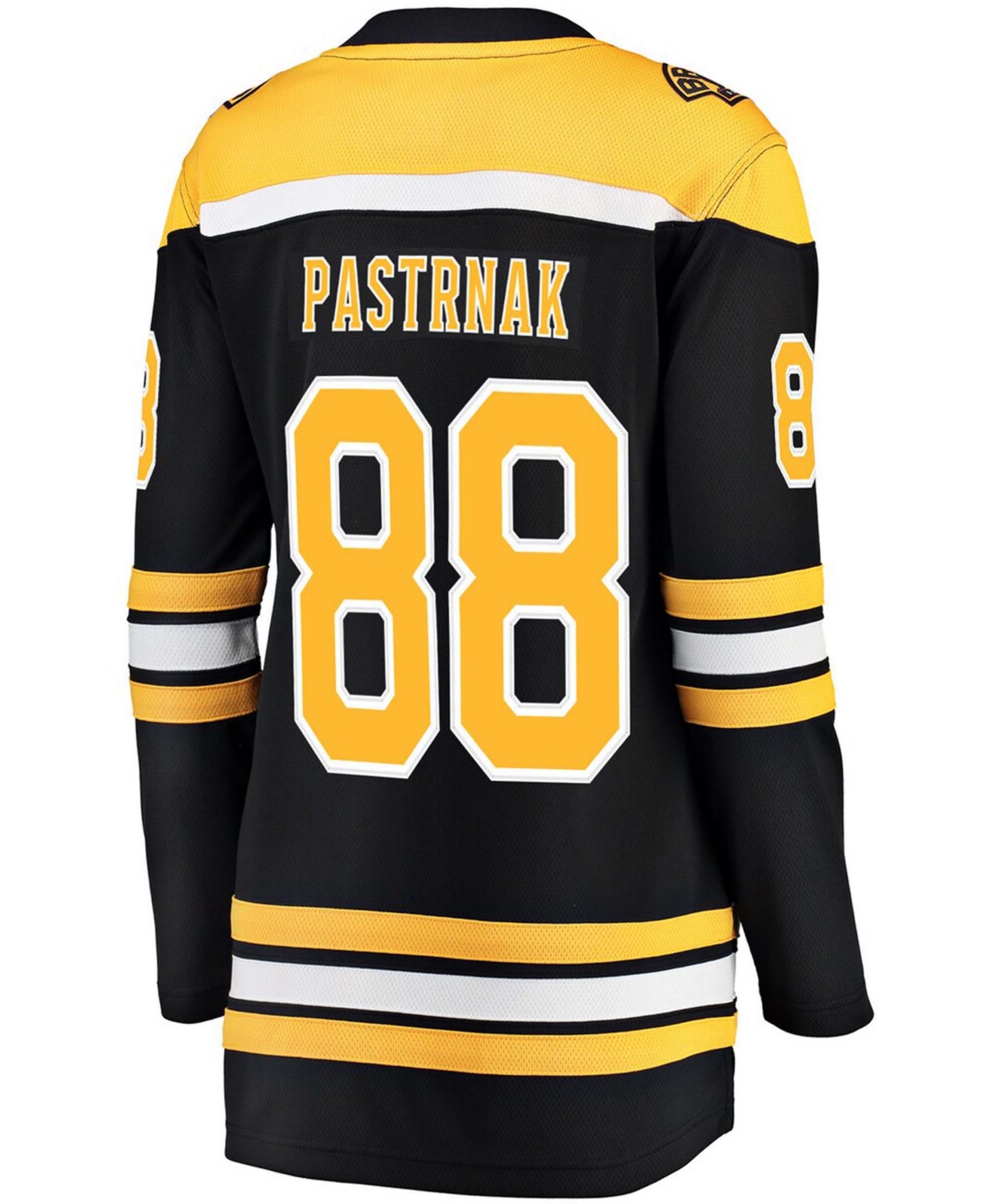 Women's David PastrnakBoston Bruins Home Premier Breakaway Player Jersey - Black