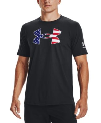 Under Armour - Men's New Freedom Flag Logo Graphic T-Shirt