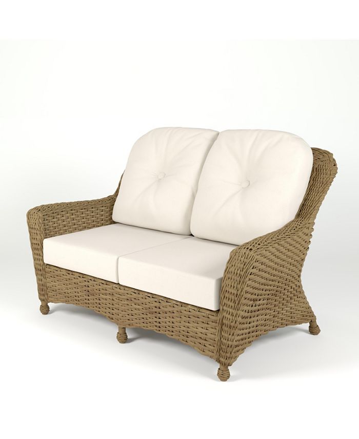 Outdoor clearance loveseat sunbrella