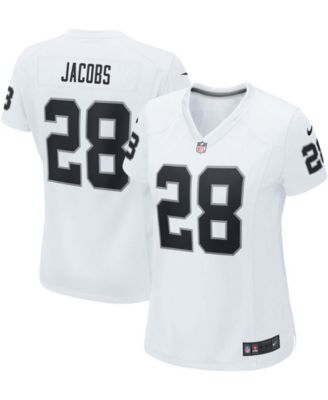 Men's Nike Josh Jacobs White Las Vegas Raiders Game Jersey Size: Large