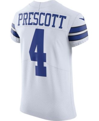 Nike Men's Dak Prescott White Dallas Cowboys Vapor Elite Player Jersey