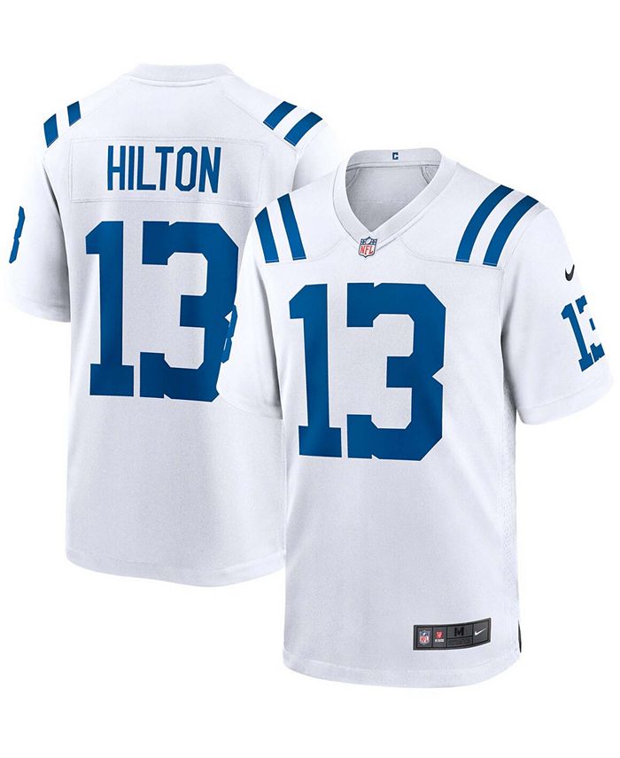 Nike Men's T.Y. Hilton White Indianapolis Colts Game Player Jersey