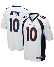 Men's Jerry Jeudy White Denver Broncos Game Jersey
