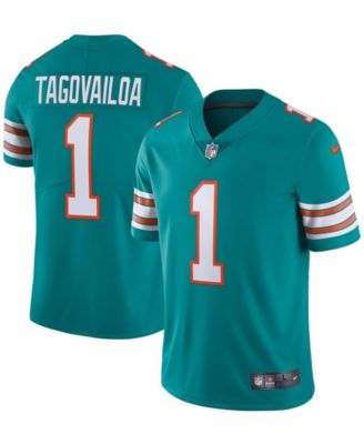 Men's Nike Tua Tagovailoa Aqua Miami Dolphins Alternate Game Jersey Size: 3XL