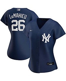 Women's DJ LeMahieu Navy New York Yankees Alternate Replica Player Jersey