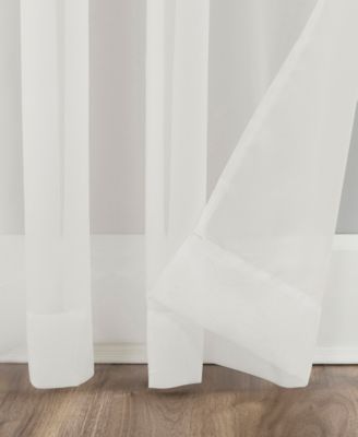 Mallory Sheer Voile Rod Pocket Curtain Panel