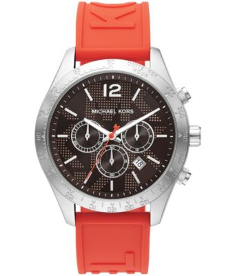 michael kors watch orange strap