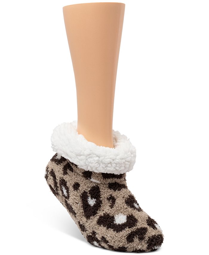 Macy's clearance leopard slippers