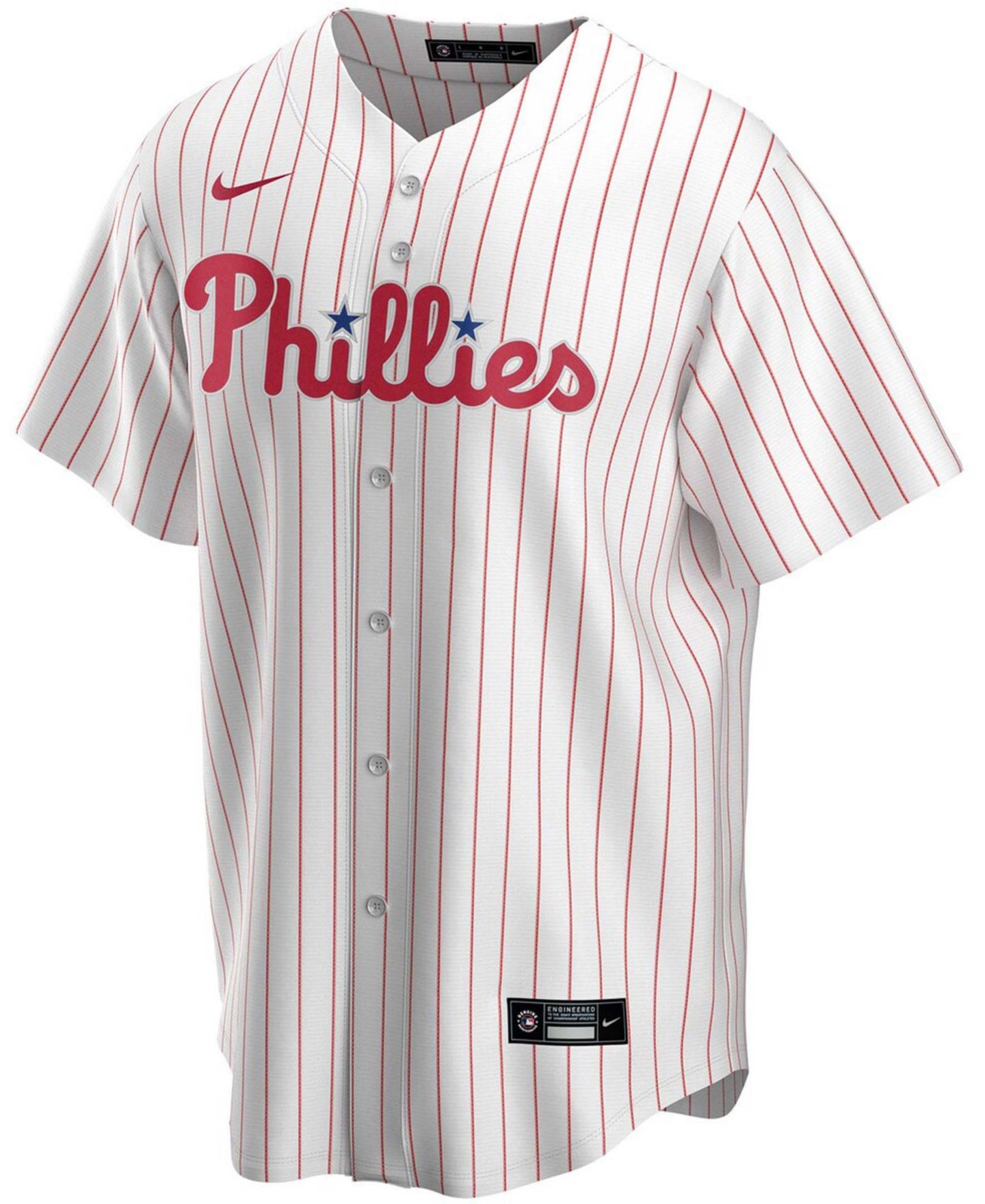 Мужской топ Nike JT Realmuto White Philadelphia Phillies Home Replica Player Name Jersey — фото 3
