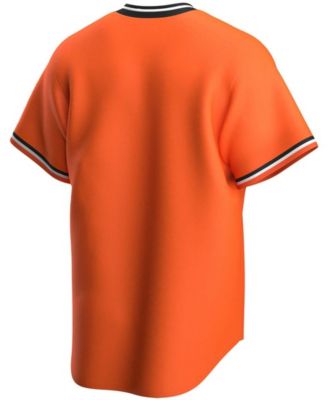 Baltimore Orioles Majestic Alternate Flex Base Authentic Collection Custom Jersey Orange