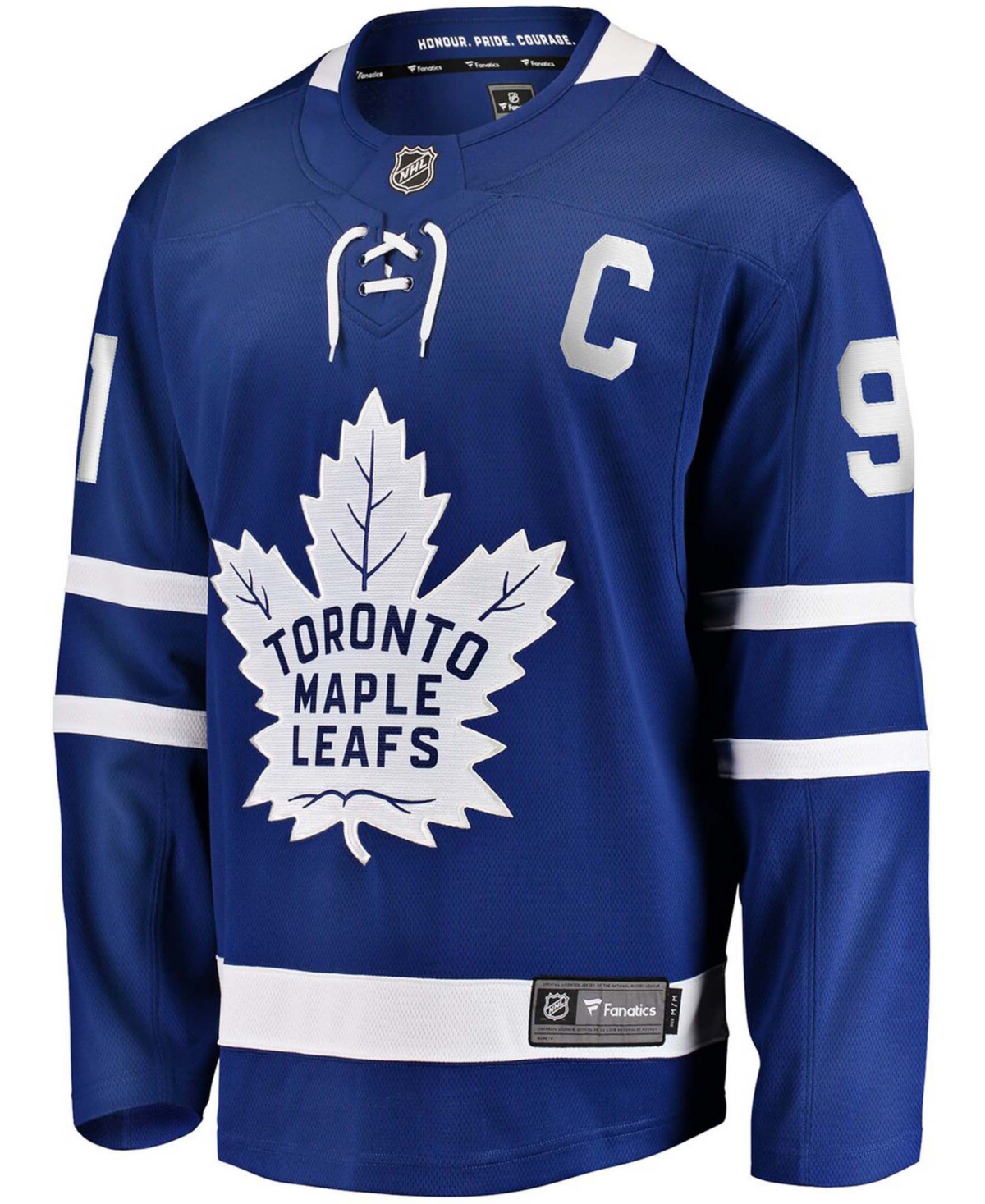 Men's John TavaresToronto Maple Leafs Home Captain Premier Breakaway Player Jersey - Blue
