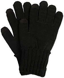 Solid Touchscreen Gloves, Created for Macy's