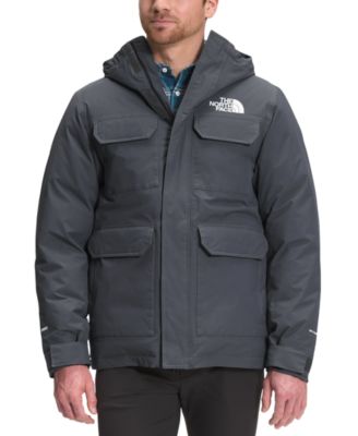 macy's north face men's winter jacket