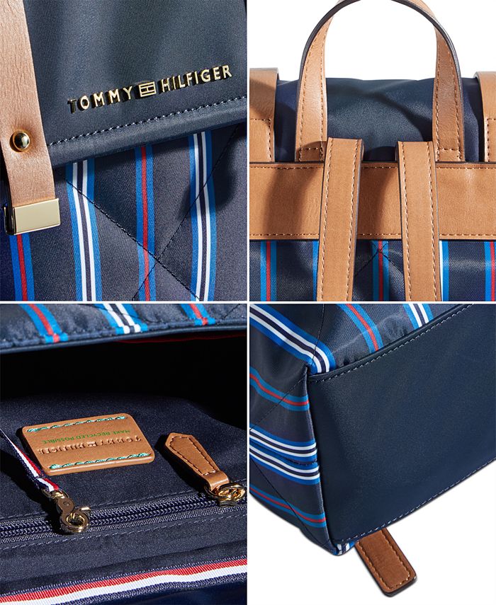 Tommy Hilfiger Amelia Nylon Backpack & Reviews Handbags & Accessories