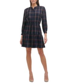 Plaid Shirtdress