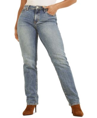 GUESS - 1981 High-Rise Straight-Leg Jeans