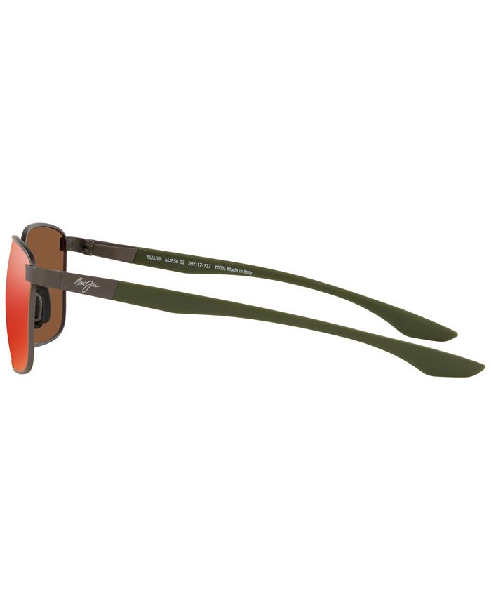 Maui Jim POOLSIDE Sonnenbrille Unisex - Caramel Tige - Inklusive Etui