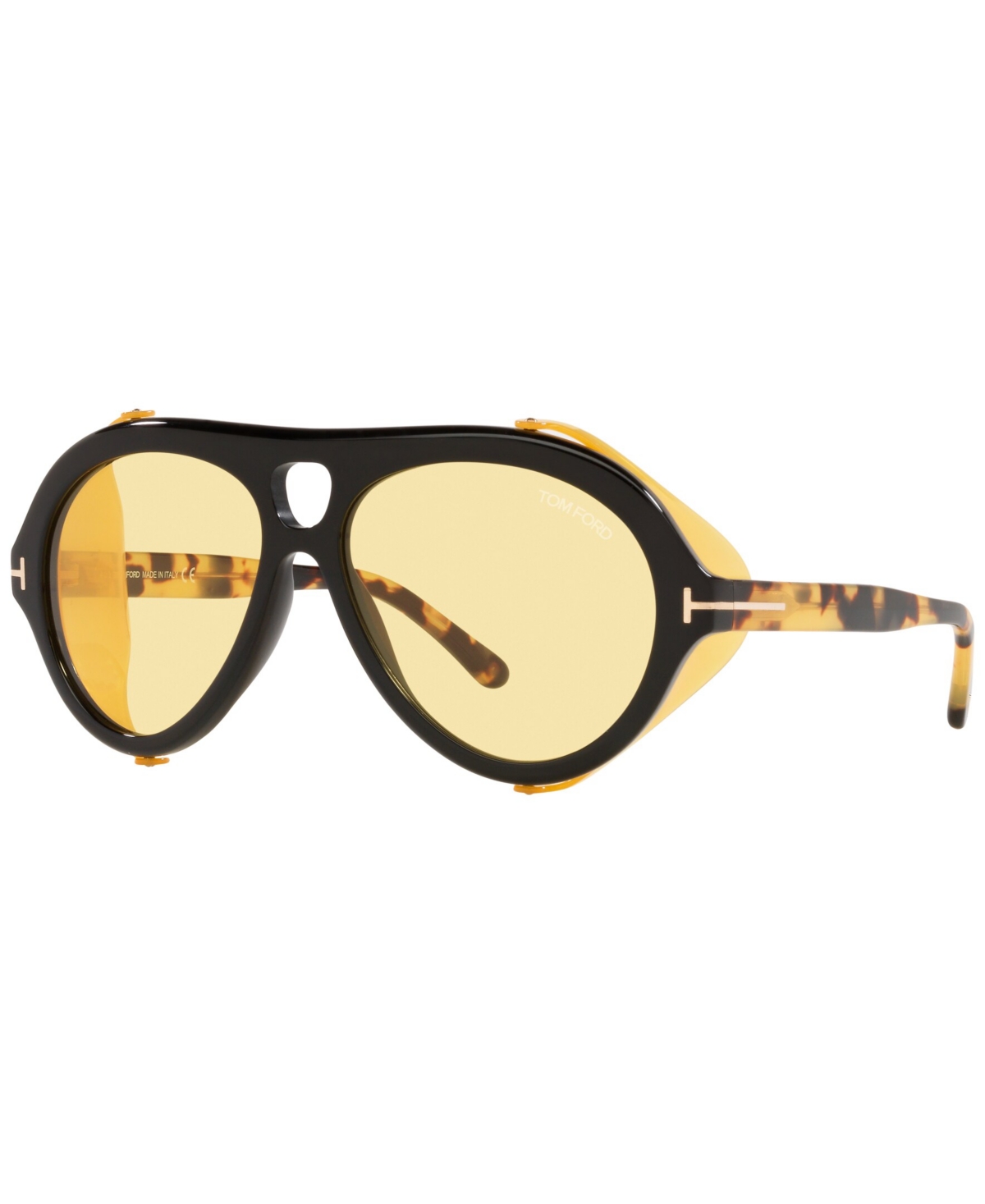 Tom Ford Men's Sunglasses, Tr001325 60 In Black Shiny