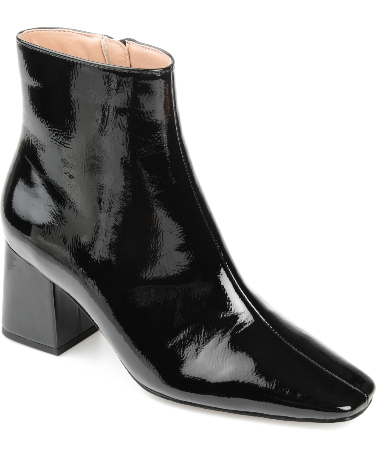 JOURNEE COLLECTION WOMEN'S HAYLINN BLOCK HEEL DRESS BOOTIES 