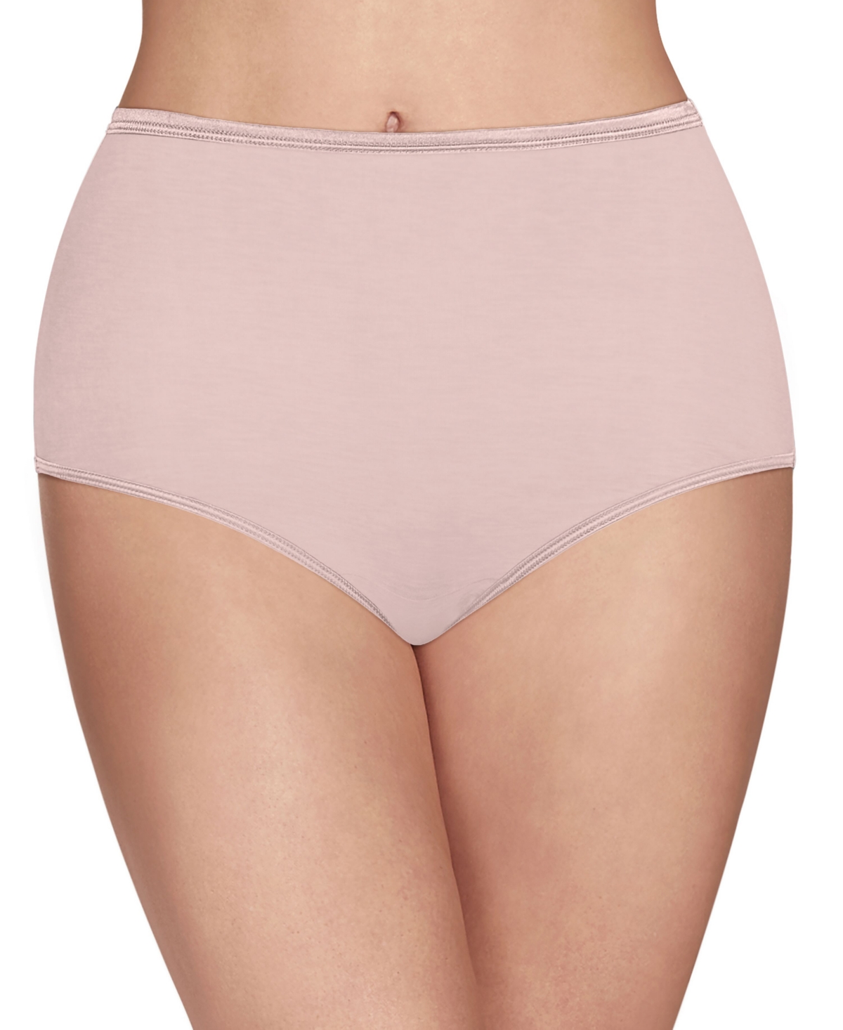 Vanity Fair Illumination Brief Underwear 13109, Also Available In Extended Sizes In Quartz