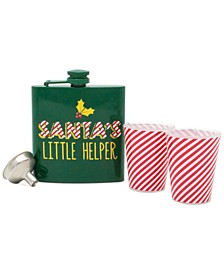 Santa's Little Helper Flask & 2 Shooters