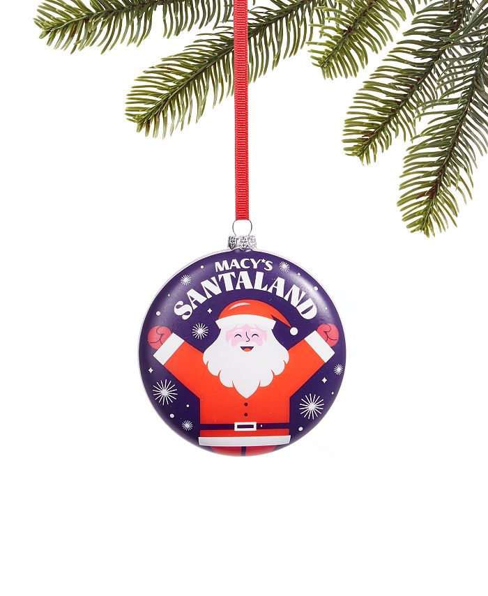 Macy's - SantaLand 2021 Disk Ornament
