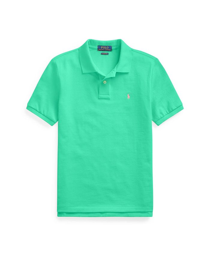 Polo Ralph Lauren Big Boys Mesh Polo Shirt & Reviews - Shirts & Tops ...
