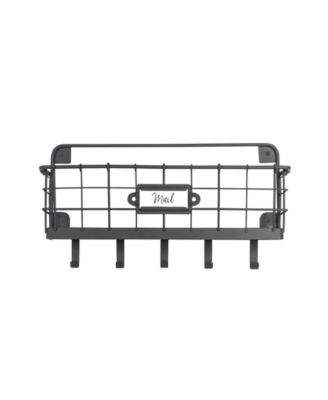 Vintage-Inspired Living Wall Mount Mail Organizer