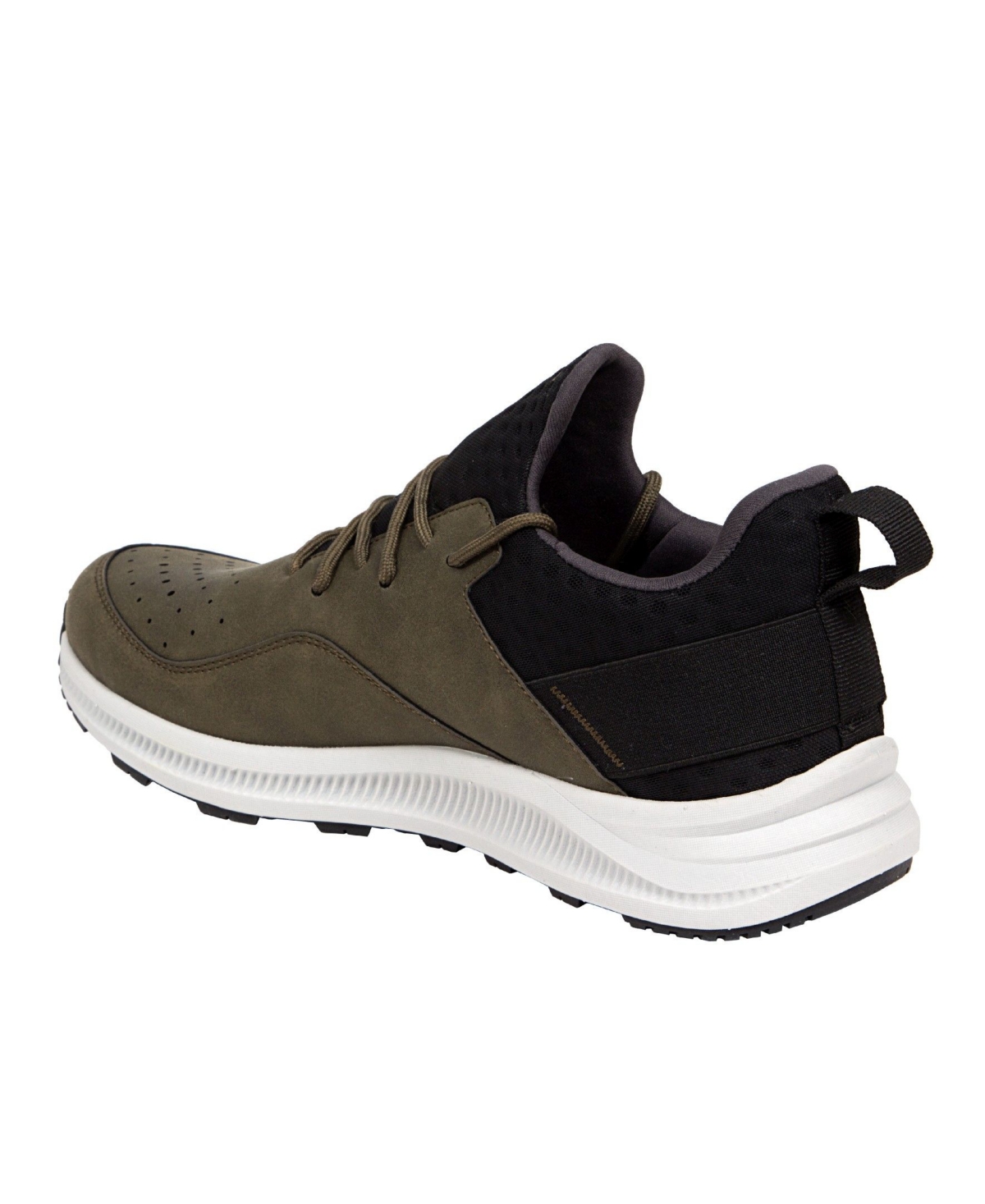 Deer Stags Men's Contour Comfort Casual Hybrid Hiking Sneakers - Black