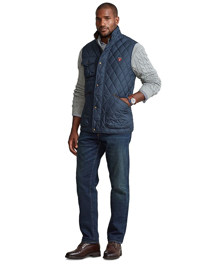 Polo Ralph Lauren Men's Big & Tall Water-Repellant Quilted Vest