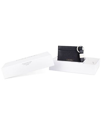Calvin Klein - Men's Saffiano Card Case with Key Fob