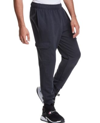 champion double dry fleece men's cargo sweatpants