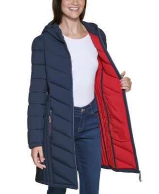 tommy hilfiger packable down jacket womens