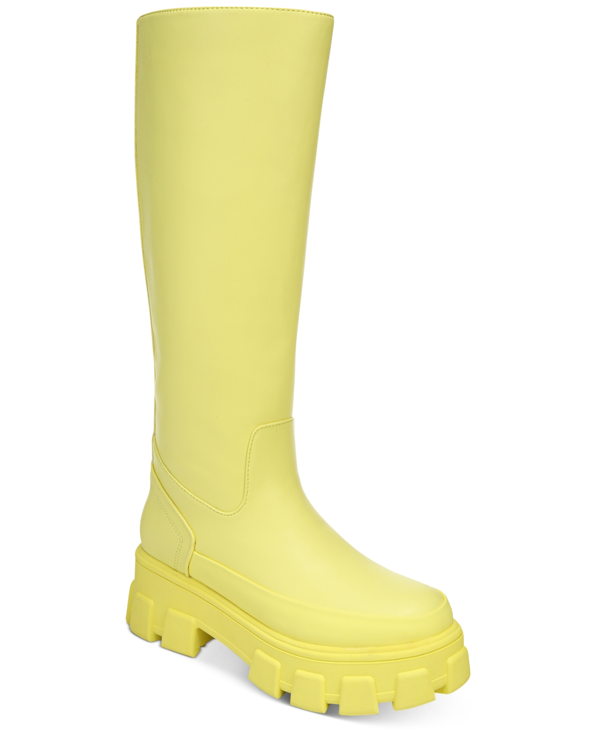 Circus By Sam Edelman Women s Dollie lug Sole Boots Women s Shoes In Acid Yellow ModeSens
