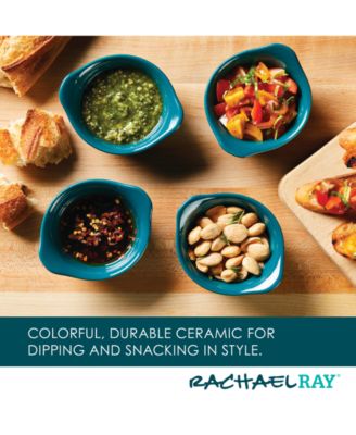 Ceramics Round Ramekin Dipper Cups, Set of 4