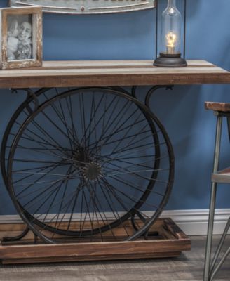 Rosemary Lane Industrial Console Table