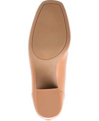 Women's Maize Square Toe Stacked Heel Booties