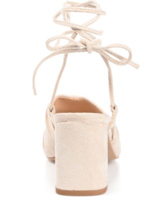 Women's Felisity Ankle Tie Block Heel Dress Sandals