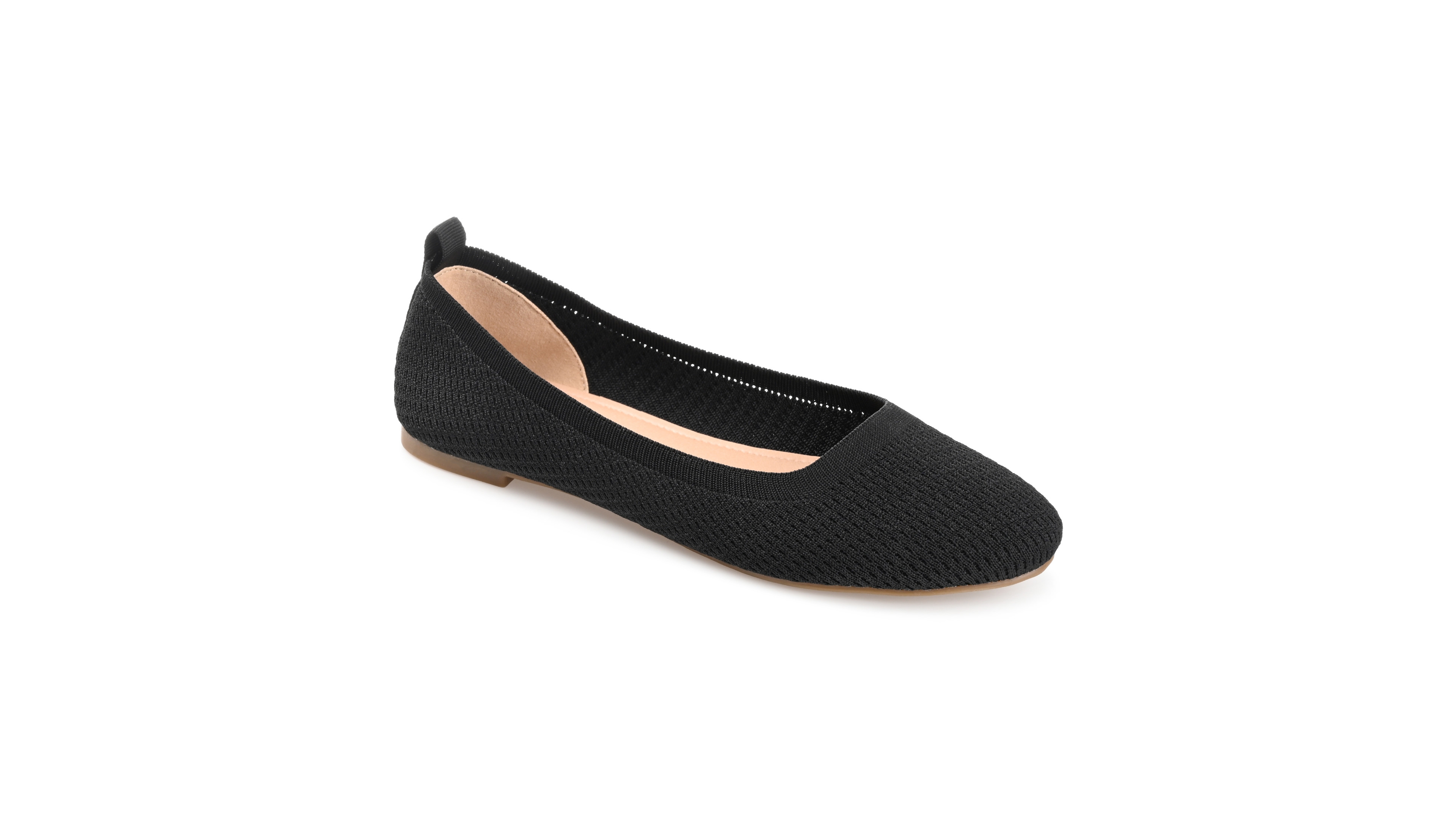 Journee Collection Women's Maryann Knit Round Toe Ballet Flats