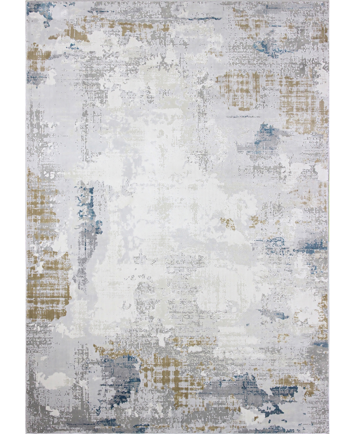 Bb Rugs Isle IS110 8'6in x 11'6in Area Rug - Ivory/Blue