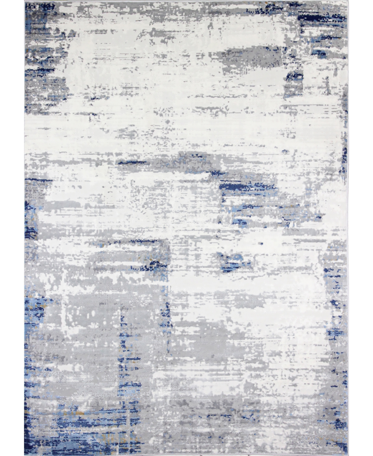 Bb Rugs Assets Ca108 8'6" X 11'6" Area Rug In Ivory,blue