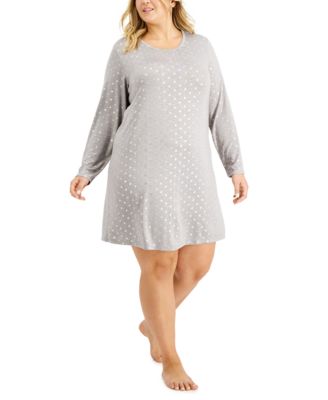 Plus Size Soft Knit Sleep Shirt, Created for Macy's