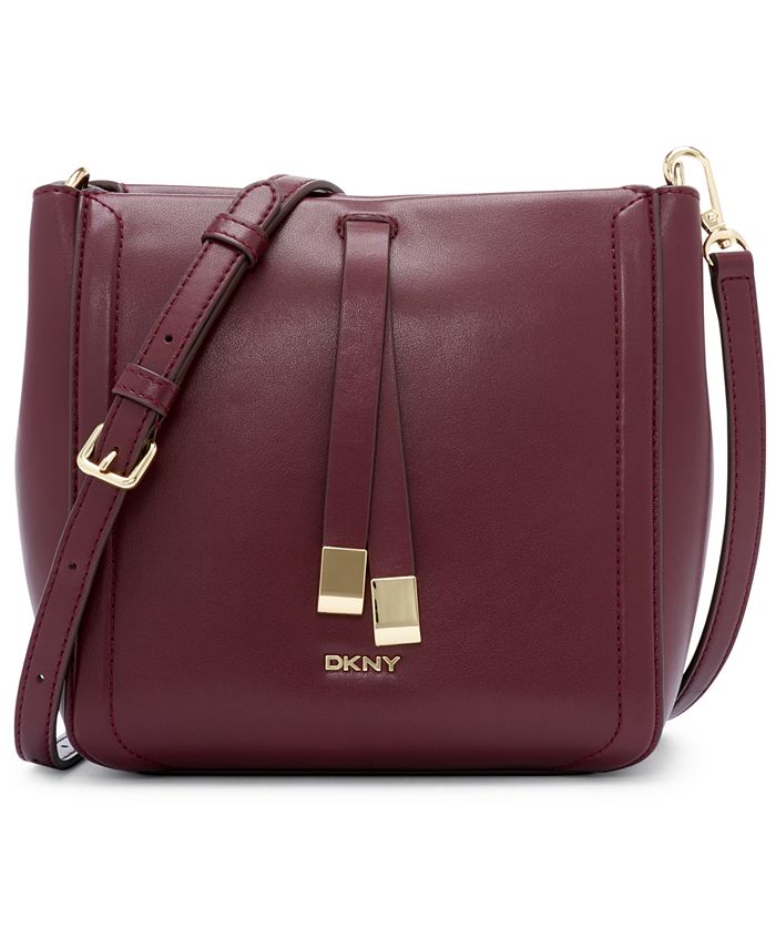 DKNY Tara Leather Bucket Bag Macy's