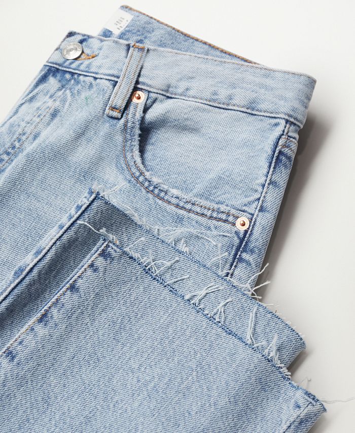 MANGO Women's AnkleLength StraightFit Jeans Macy's