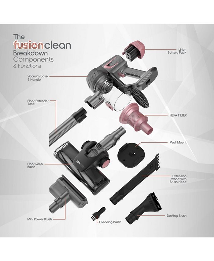 Tzumi ionVac Fusion Clean Cordless Stick Vacuum & Reviews Vacuums
