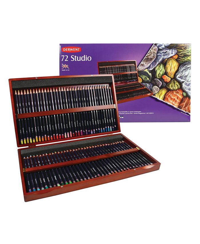 Derwent Studio Colored Pencil Set, 72 Pieces Macy's
