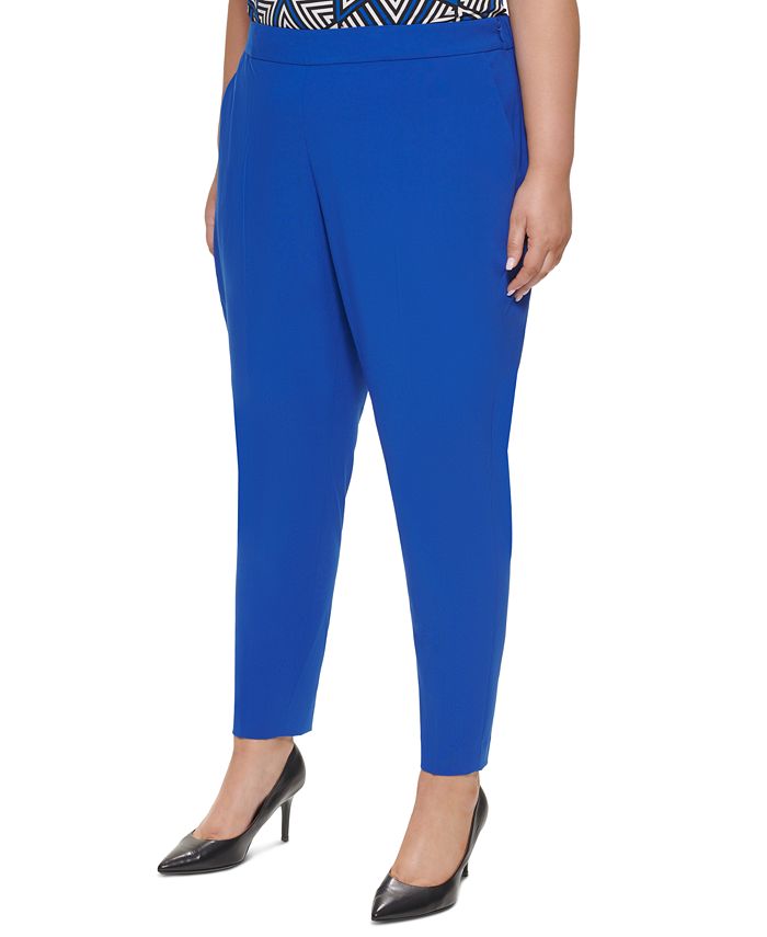 Calvin Klein Plus Size SlimLeg Pants Macy's
