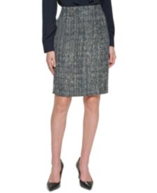 Tweed Pencil Skirt