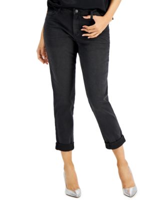 INC International Concepts - Cuffed Boyfriend Jeans