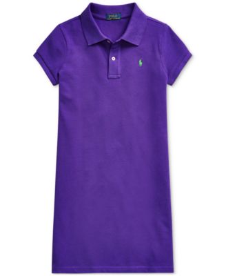 toddler girl purple polo shirt